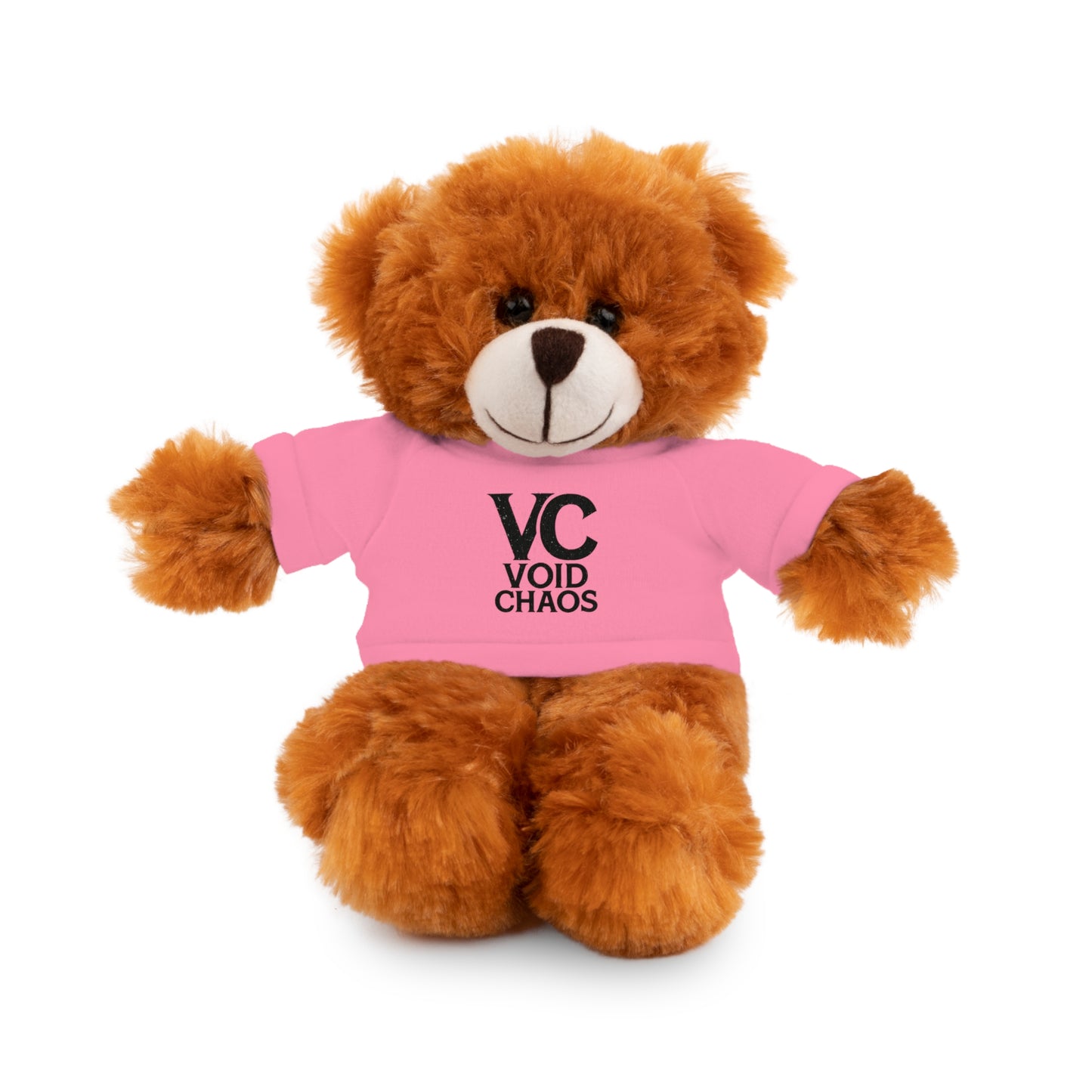 Adorable Stuffed Animal with Custom Tee, Cuddle Buddy, Gift for Kids, Plush Toy, Playroom Decor, Birthday Present