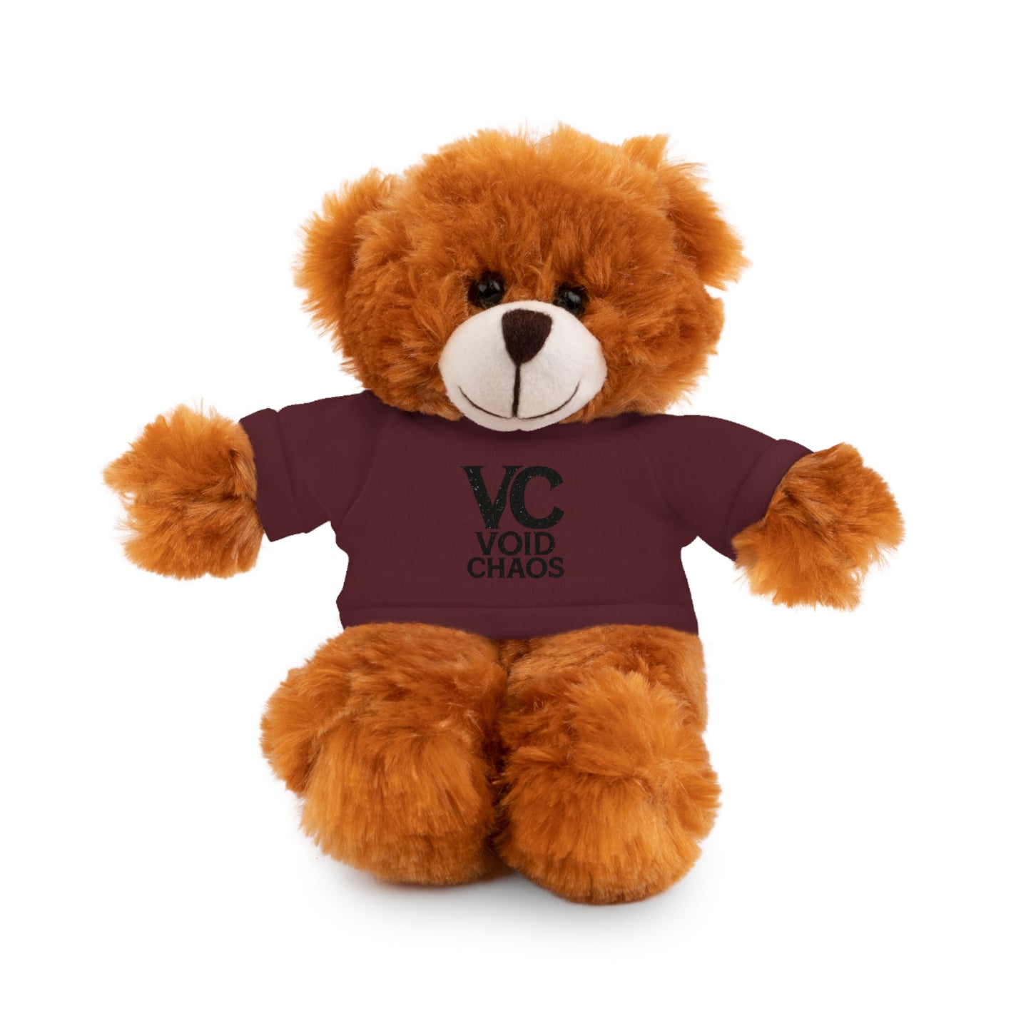 Adorable Stuffed Animal with Custom Tee, Cuddle Buddy, Gift for Kids, Plush Toy, Playroom Decor, Birthday Present