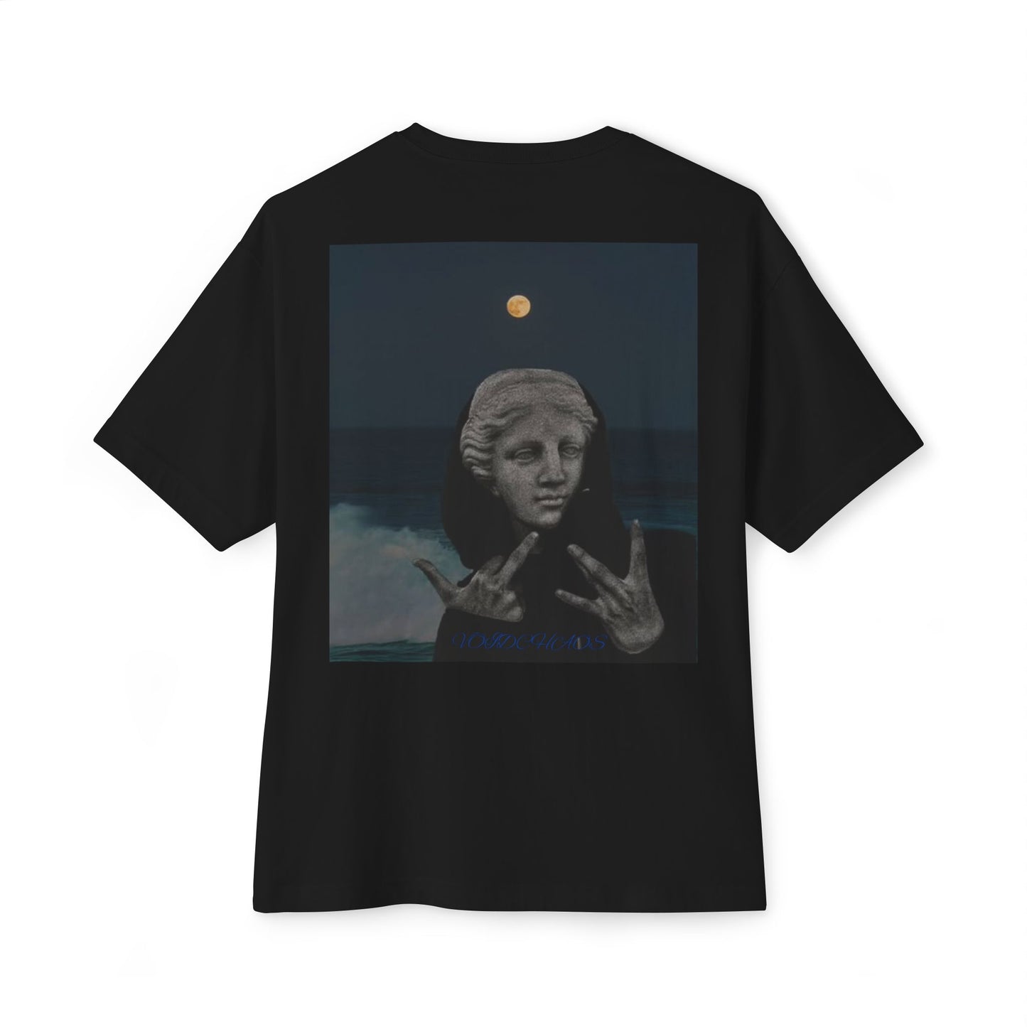 Unisex Oversized Boxy Tee with Artistic Design, Trendy Graphic Shirt, Casual Fashion Top, Gift for Art Lovers, Statement Tee