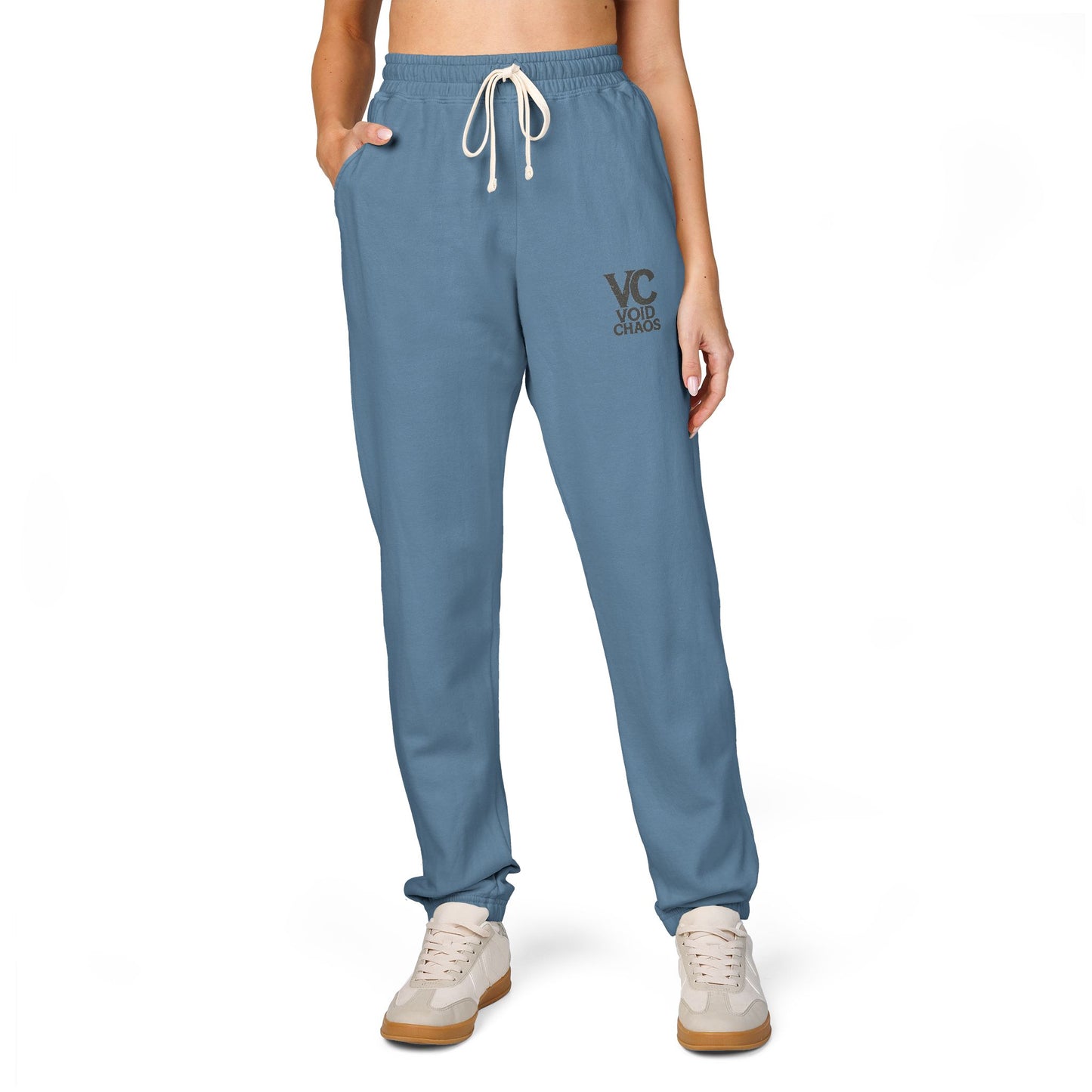 Unisex Garment-Dyed Fleece Sweatpants | Cozy Loungewear for Relaxation, Perfect for Home, Travel, & Gifts