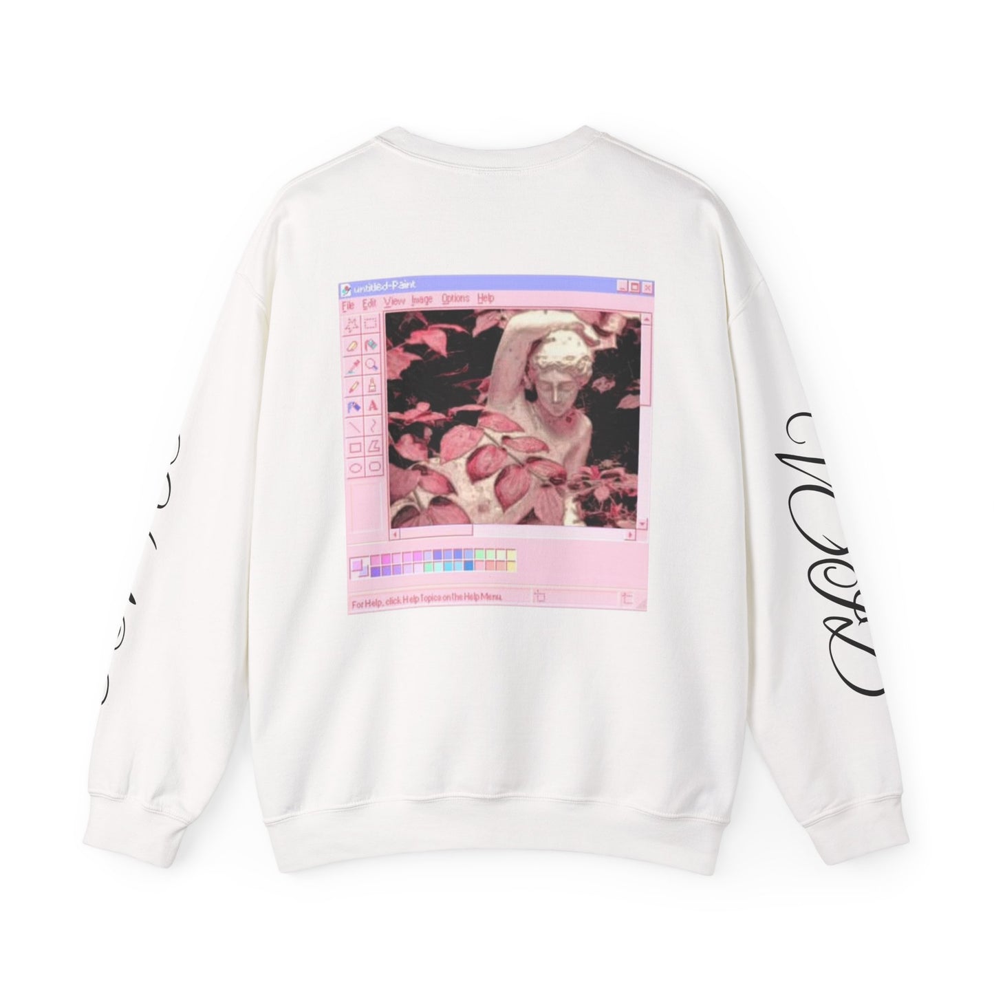 Aesthetic Graphic Crewneck Sweatshirt | Soft Casual Layer | Trendy Gift for Her | Vintage Vibes, Streetwear, Comfortable Sweatshirt