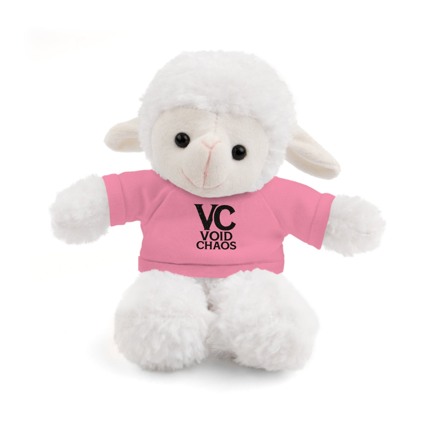 Adorable Stuffed Animal with Custom Tee, Cuddle Buddy, Gift for Kids, Plush Toy, Playroom Decor, Birthday Present