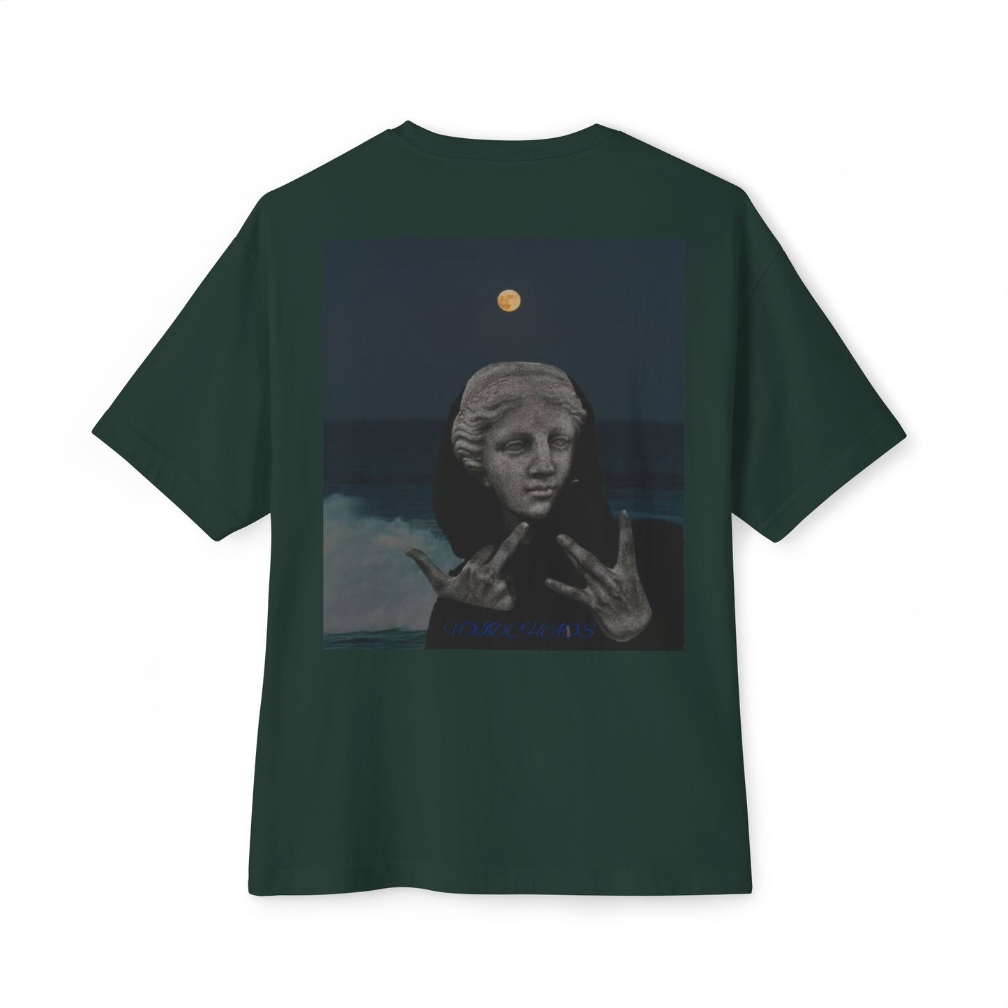Unisex Oversized Boxy Tee with Artistic Design, Trendy Graphic Shirt, Casual Fashion Top, Gift for Art Lovers, Statement Tee