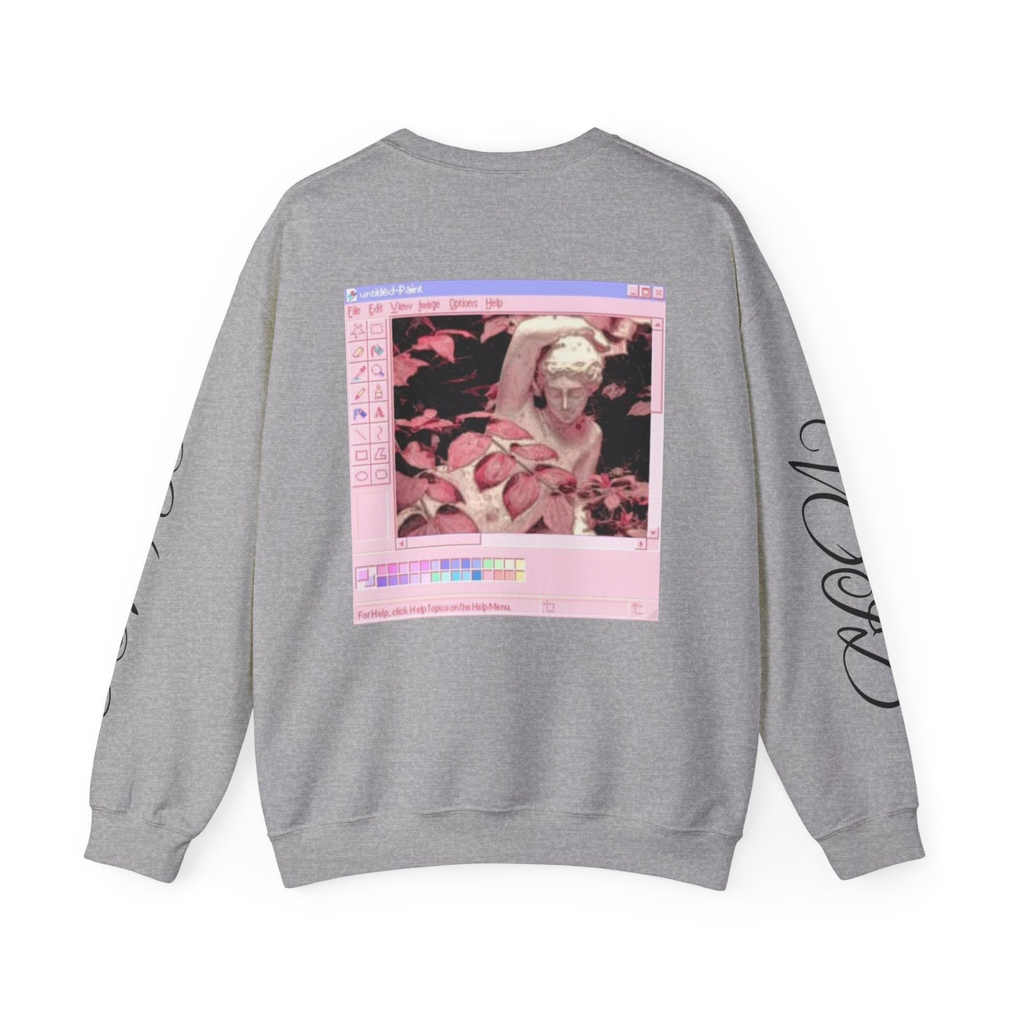 Aesthetic Graphic Crewneck Sweatshirt | Soft Casual Layer | Trendy Gift for Her | Vintage Vibes, Streetwear, Comfortable Sweatshirt