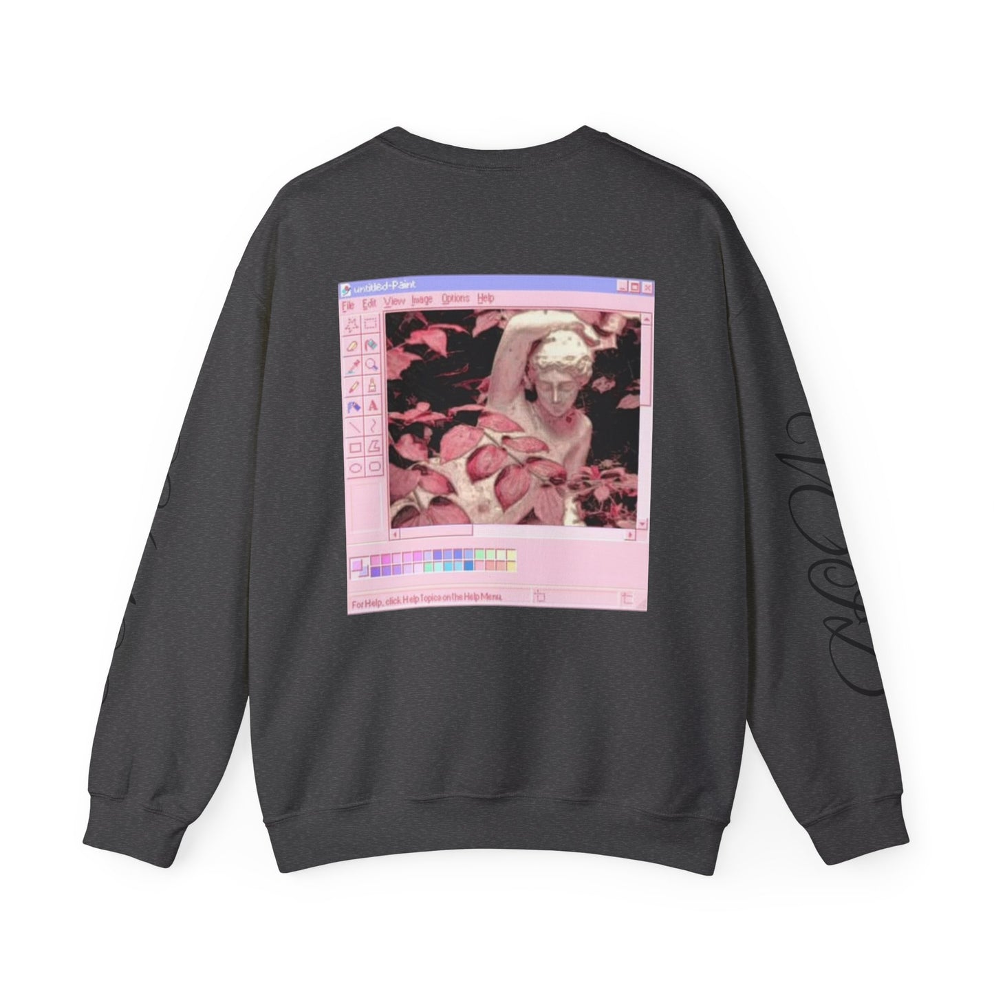 Aesthetic Graphic Crewneck Sweatshirt | Soft Casual Layer | Trendy Gift for Her | Vintage Vibes, Streetwear, Comfortable Sweatshirt