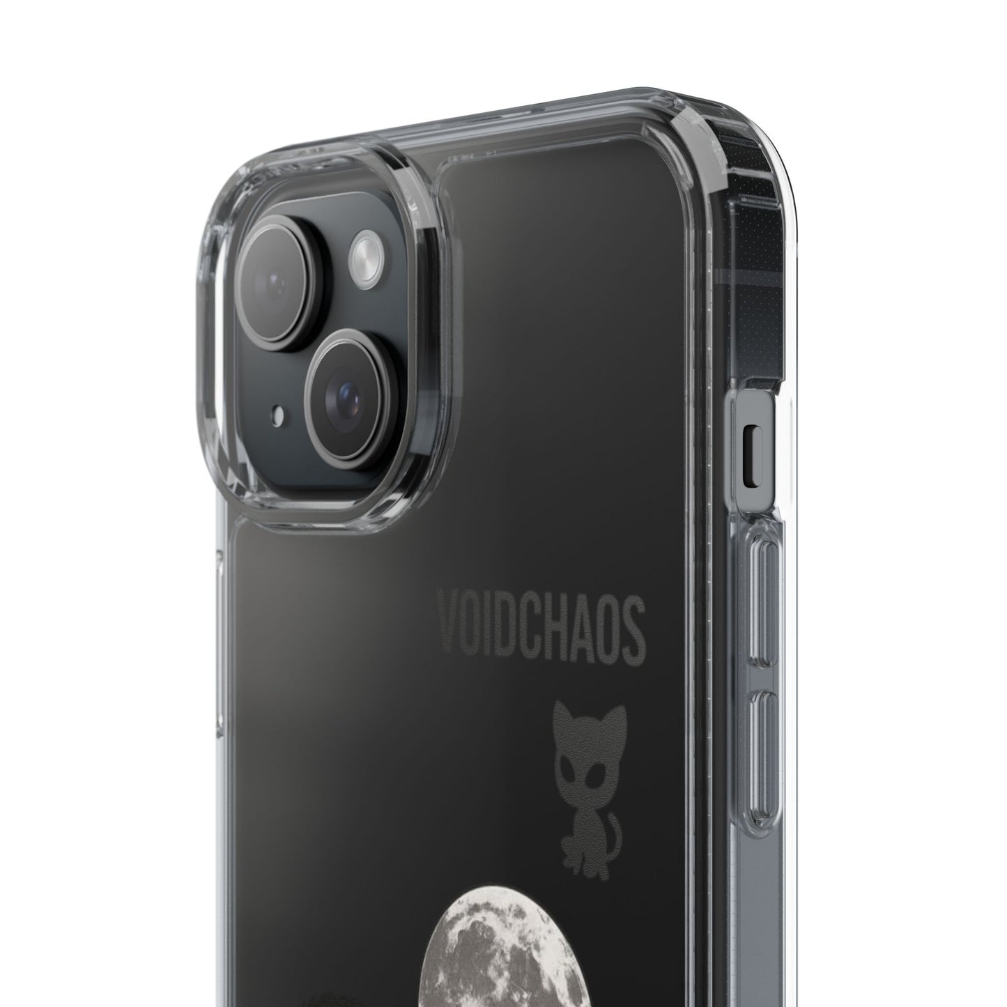 Moonlight Adventure Clear Phone Cases, Celestial Design for Kids, Adventure Gift, Unique Phone Accessories, Halloween, Birthday