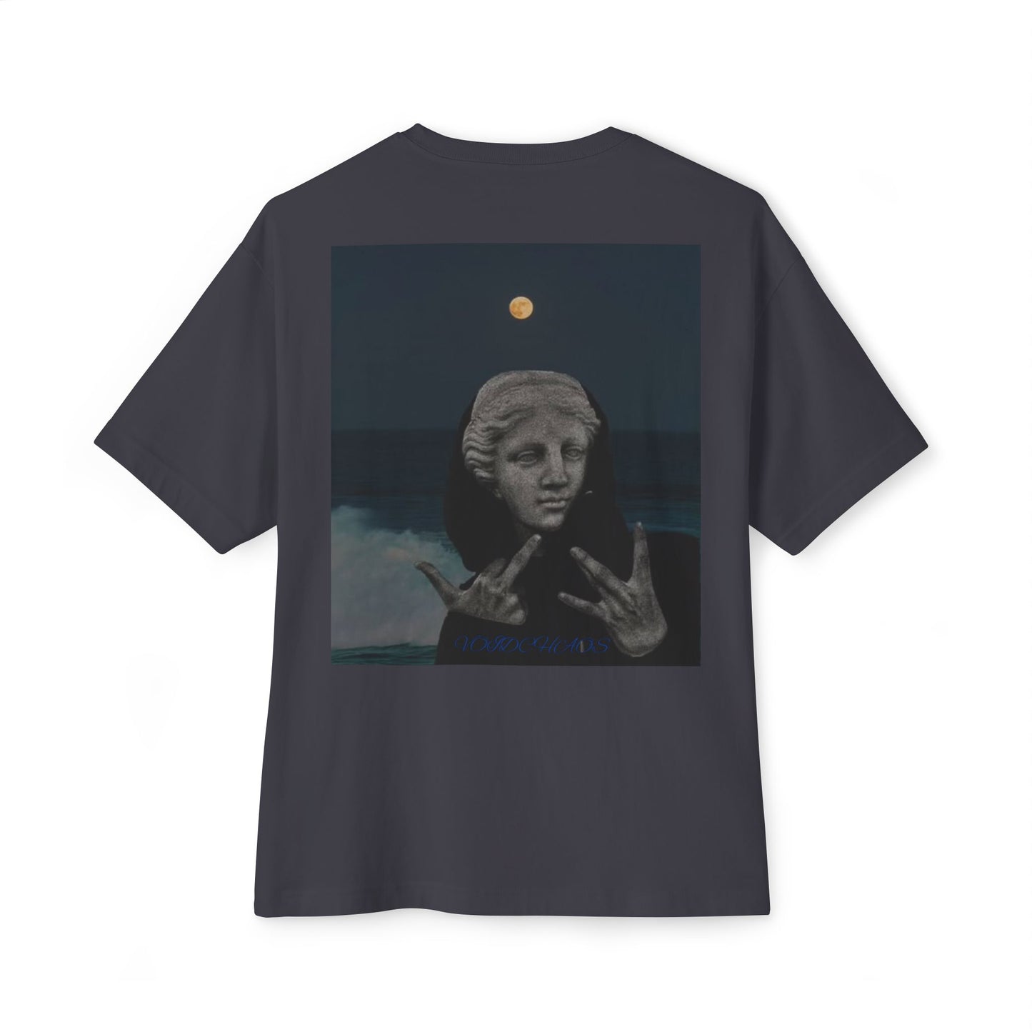 Unisex Oversized Boxy Tee with Artistic Design, Trendy Graphic Shirt, Casual Fashion Top, Gift for Art Lovers, Statement Tee