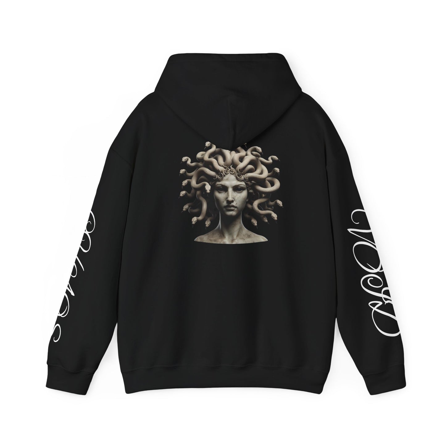 Medusa-Inspired Unisex Hoodie, Trendy Sweatshirt, Graphic Pullover, Gift for Fashion Lovers, Casual Wear, Halloween Fashion, Unique Design