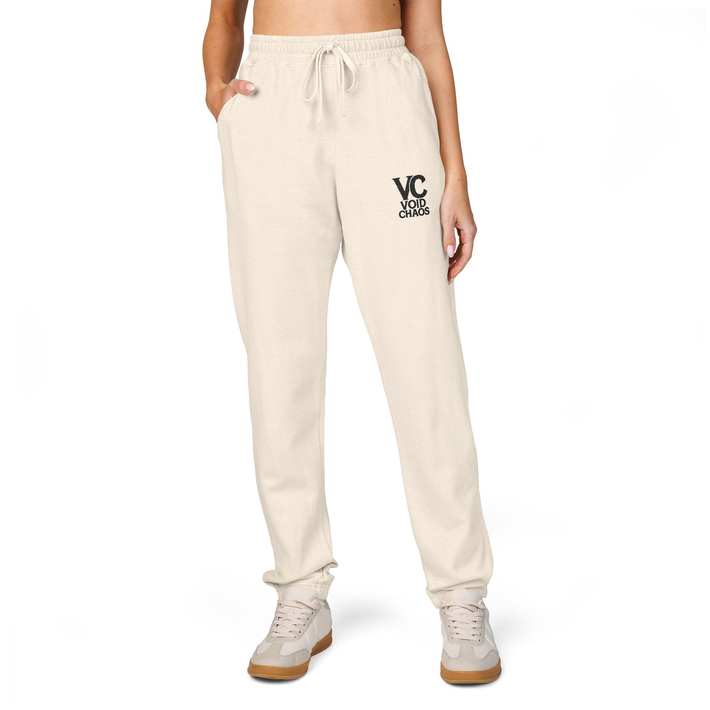 Unisex Garment-Dyed Fleece Sweatpants | Cozy Loungewear for Relaxation, Perfect for Home, Travel, & Gifts