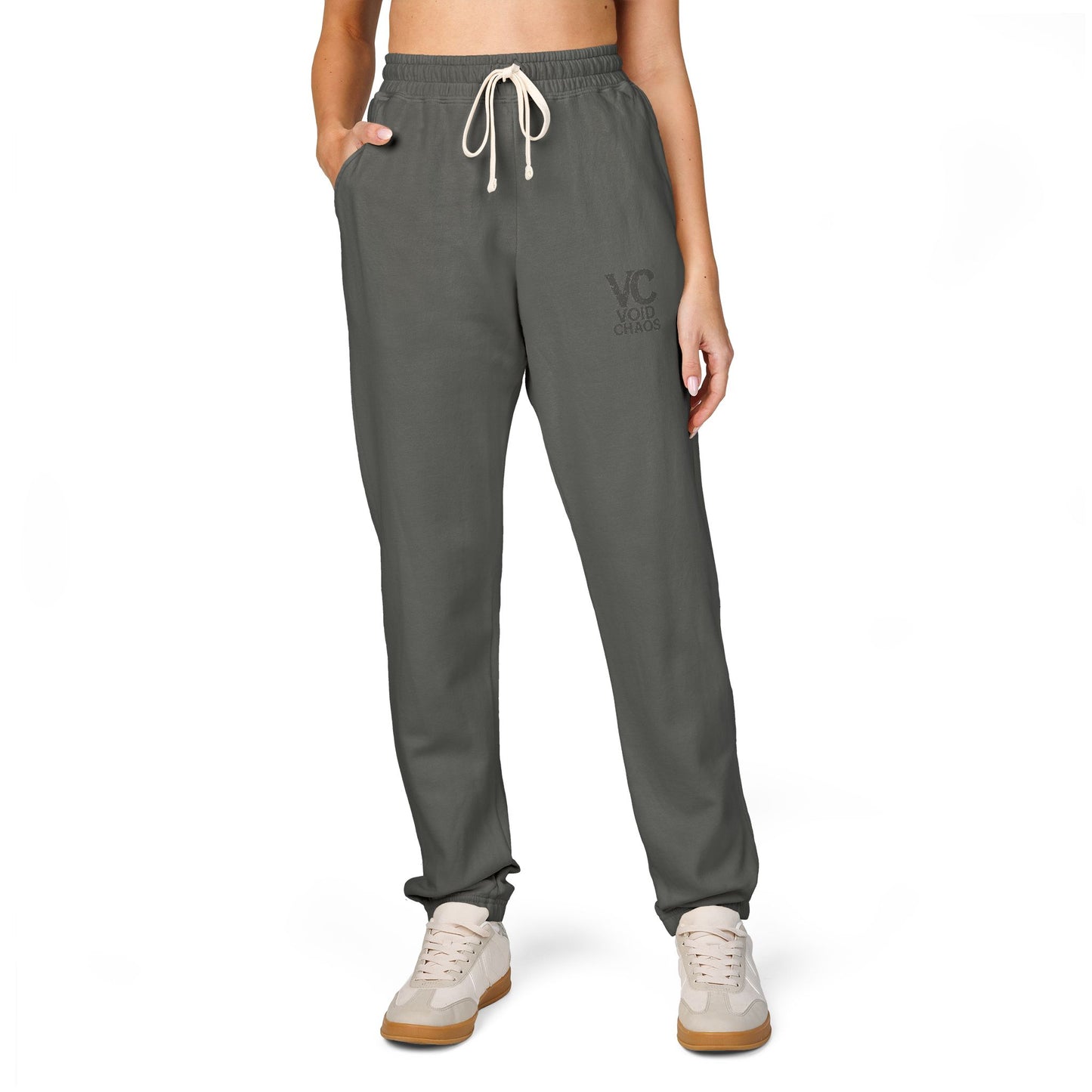 Unisex Garment-Dyed Fleece Sweatpants | Cozy Loungewear for Relaxation, Perfect for Home, Travel, & Gifts