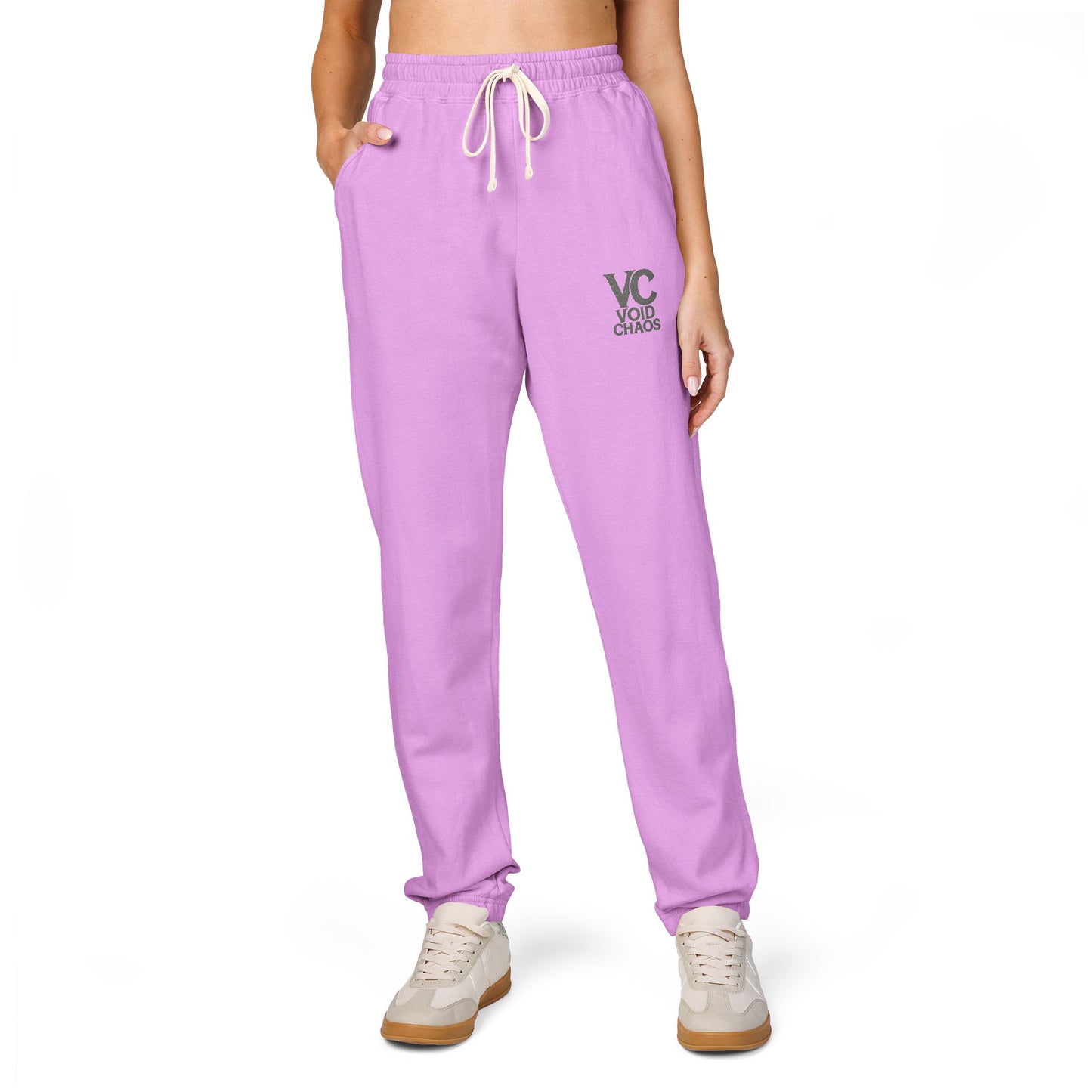 Unisex Garment-Dyed Fleece Sweatpants | Cozy Loungewear for Relaxation, Perfect for Home, Travel, & Gifts