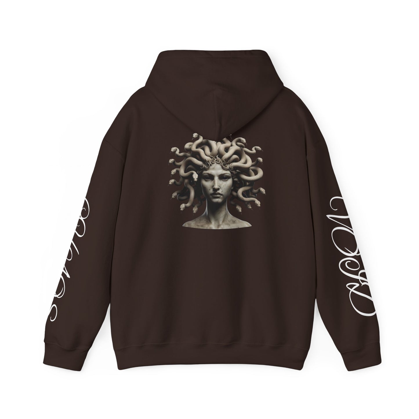 Medusa-Inspired Unisex Hoodie, Trendy Sweatshirt, Graphic Pullover, Gift for Fashion Lovers, Casual Wear, Halloween Fashion, Unique Design