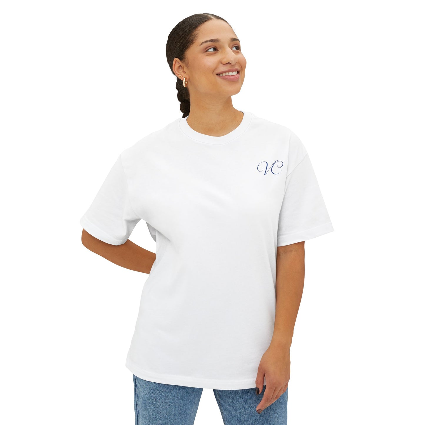 Unisex Oversized Boxy Tee with Artistic Design, Trendy Graphic Shirt, Casual Fashion Top, Gift for Art Lovers, Statement Tee