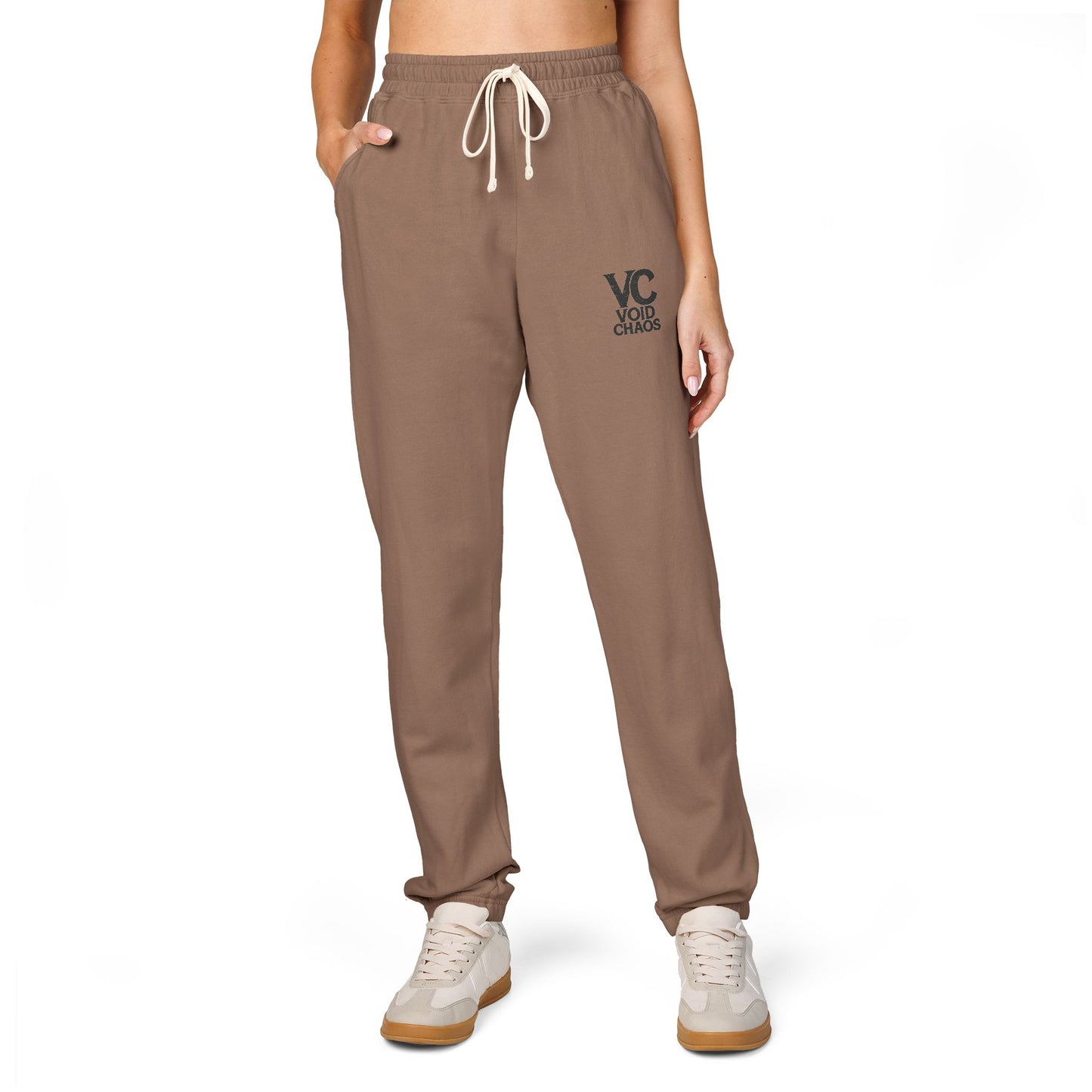 Unisex Garment-Dyed Fleece Sweatpants | Cozy Loungewear for Relaxation, Perfect for Home, Travel, & Gifts