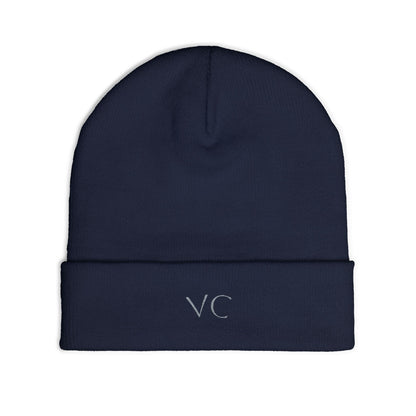 Stylish Embroidered Knit Beanie - Cozy Winter Hat, Gift for Him/Her, Casual Accessories, Personalized Winter Wear, Unique Embroidery