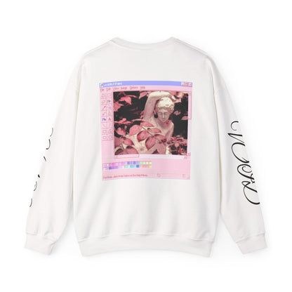 Aesthetic Graphic Crewneck Sweatshirt | Soft Casual Layer | Trendy Gift for Her | Vintage Vibes, Streetwear, Comfortable Sweatshirt