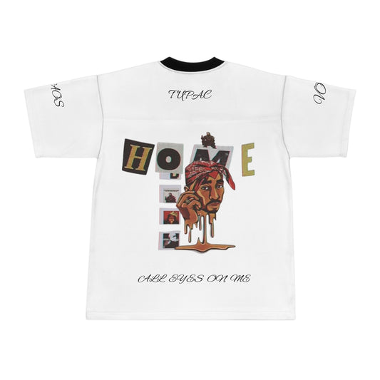 Unisex Football Jersey, Hip Hop Apparel, Music Lover Gift, Streetwear Fashion, Sports Collection