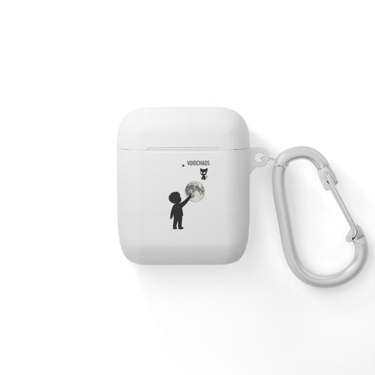 AirPods Case Cover, Cosmic Space Design, Stylish AirPods Pro Holder, Trendy Tech Accessory, Gift for Music Lovers