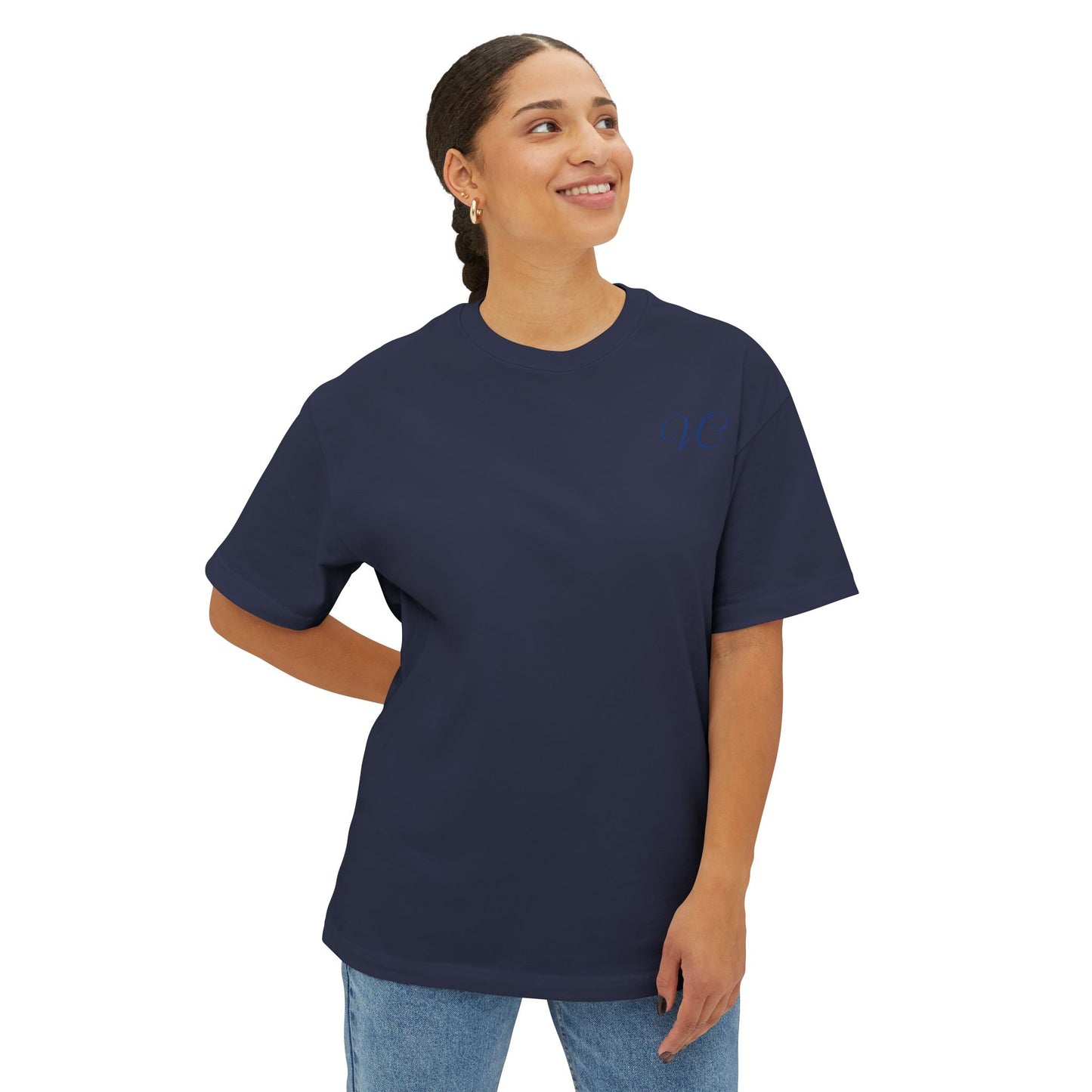 Unisex Oversized Boxy Tee with Artistic Design, Trendy Graphic Shirt, Casual Fashion Top, Gift for Art Lovers, Statement Tee