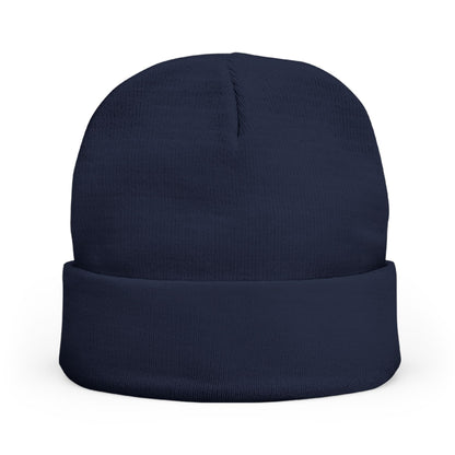 Embroidered Knit Beanie with 'Void Chaos' Text, Unique Winter Accessory, Gift for Creative Souls, Stylish Warm Headwear, Unisex Cap