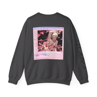 Aesthetic Graphic Crewneck Sweatshirt | Soft Casual Layer | Trendy Gift for Her | Vintage Vibes, Streetwear, Comfortable Sweatshirt