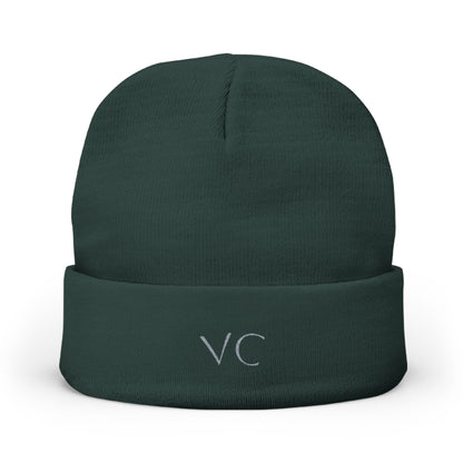 Stylish Embroidered Knit Beanie - Cozy Winter Hat, Gift for Him/Her, Casual Accessories, Personalized Winter Wear, Unique Embroidery