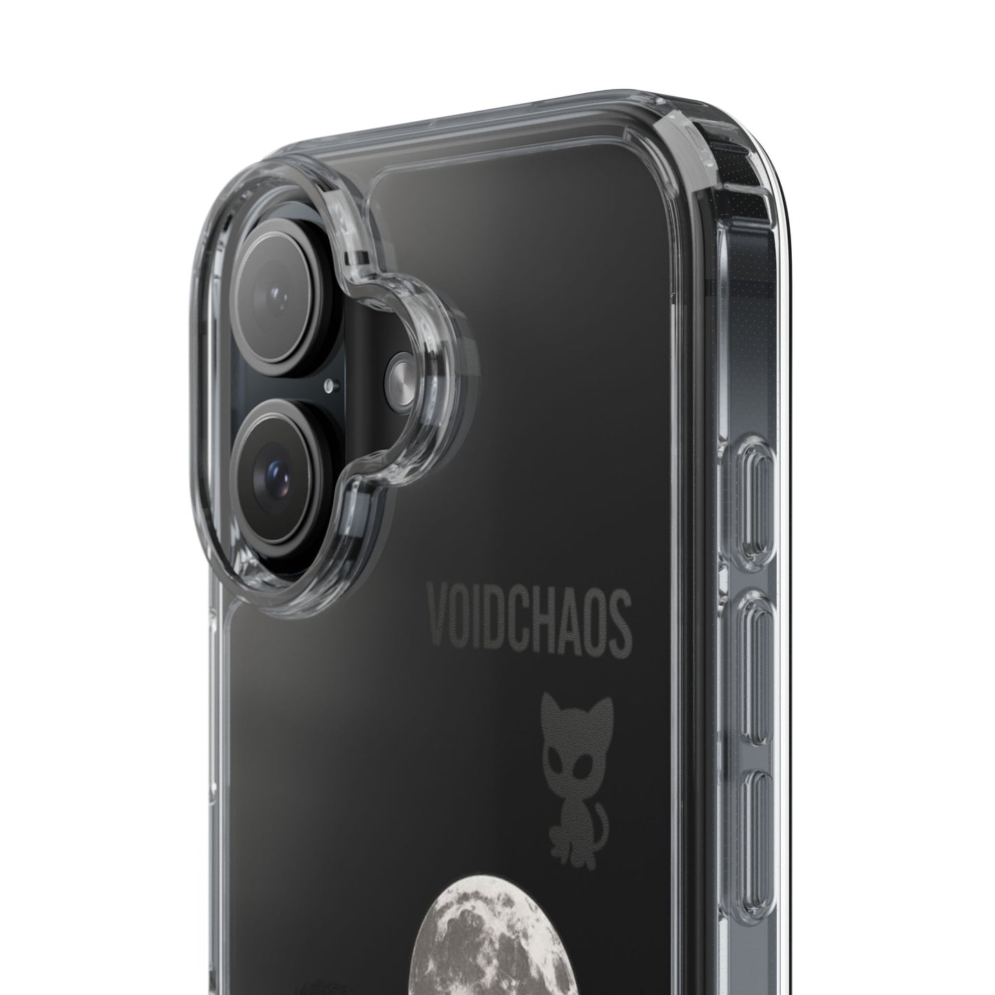 Moonlight Adventure Clear Phone Cases, Celestial Design for Kids, Adventure Gift, Unique Phone Accessories, Halloween, Birthday