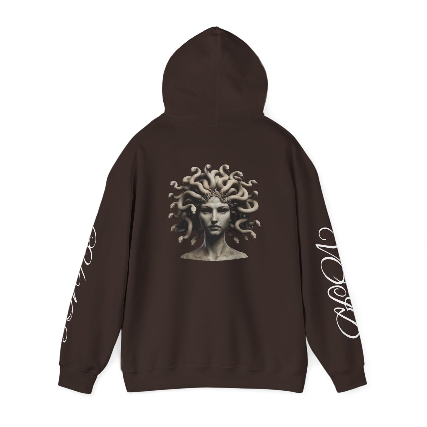 Medusa-Inspired Unisex Hoodie, Trendy Sweatshirt, Graphic Pullover, Gift for Fashion Lovers, Casual Wear, Halloween Fashion, Unique Design