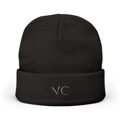 Stylish Embroidered Knit Beanie - Cozy Winter Hat, Gift for Him/Her, Casual Accessories, Personalized Winter Wear, Unique Embroidery